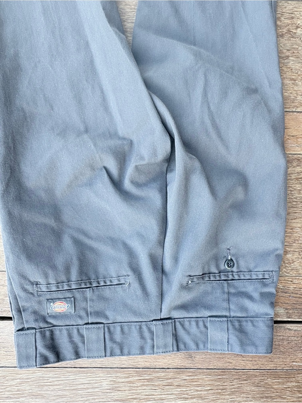 Dickies Straight-Leg Work Pants in Gray 0501 - Picture 8 of 9
